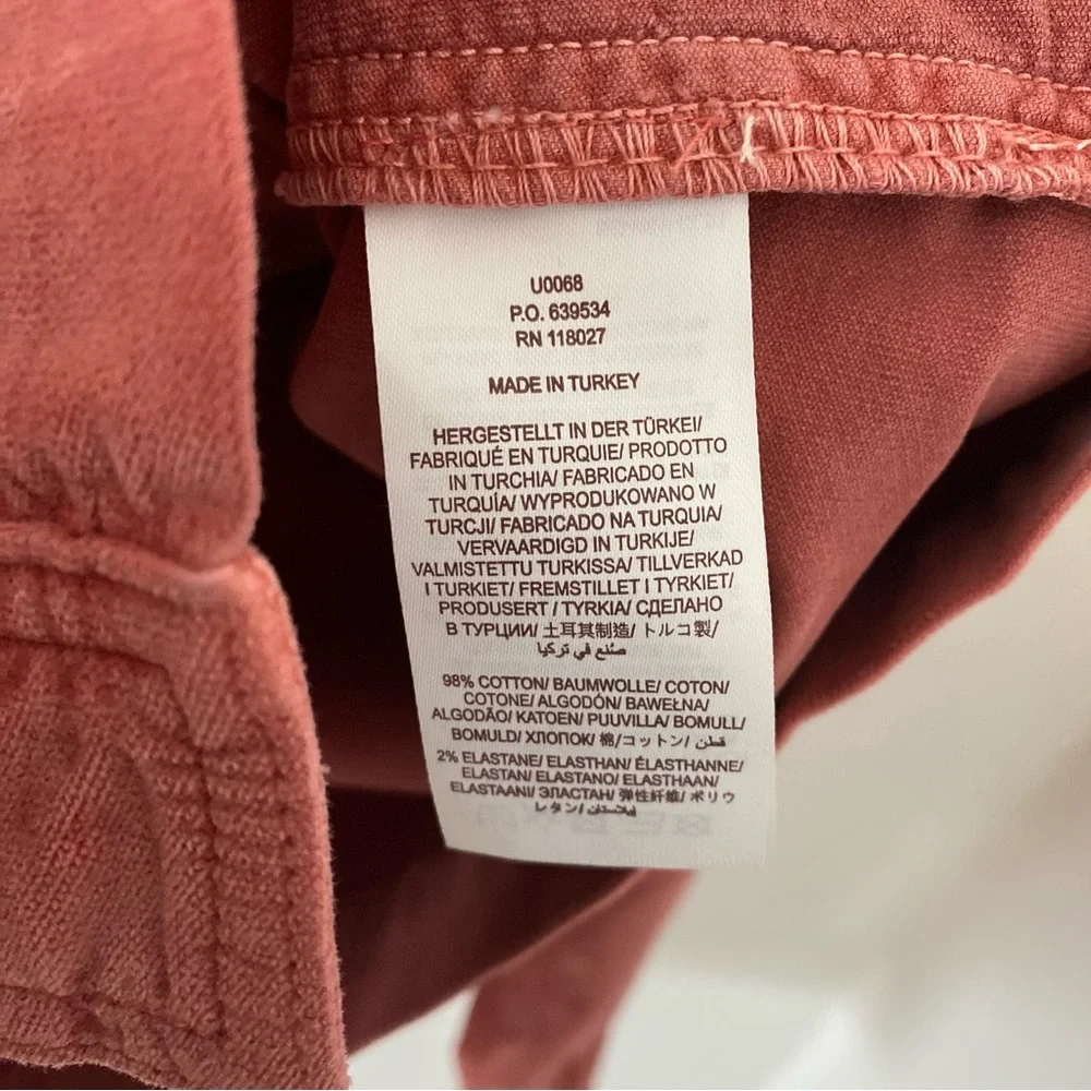 NWT Boden Velvet Cropped Chore Coat Barn Jacket Mauve Pink Size 8 - Picture 8 of 10